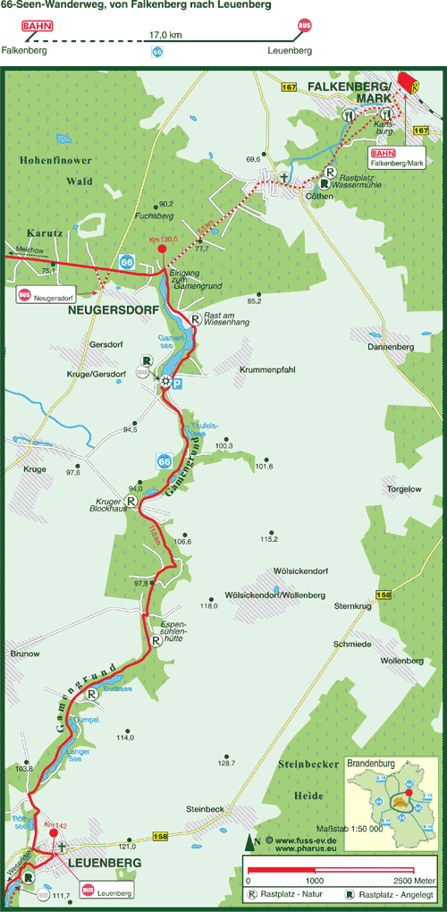 Falkenberg  –  Neugersdorf  –  Leuenberg