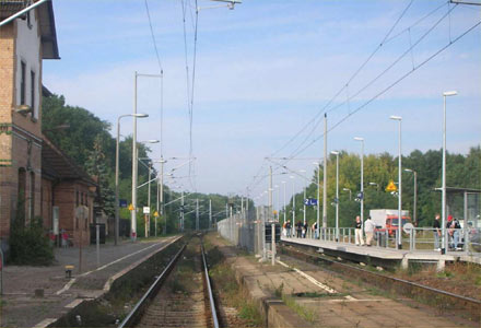 Bahnhof Gro Kris. Foto: Verkehrsverbund Berlin-Brandenburg GmbH (VBB)