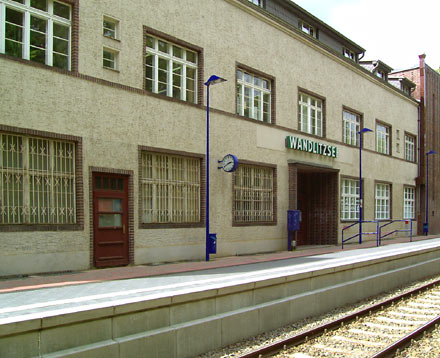Bahnhof Wandlitzsee. Foto: Verkehrsverbund Berlin-Brandenburg GmbH (VBB)